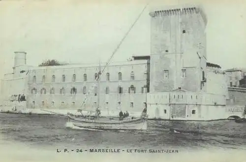France Marseille le fort Saint Jean