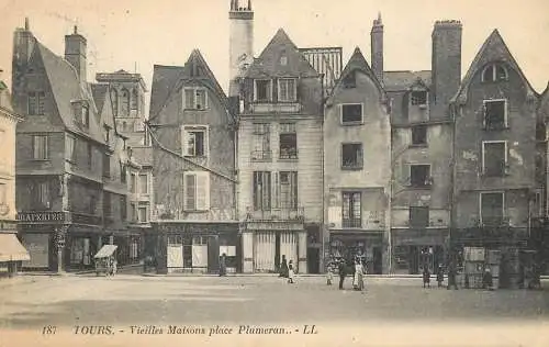 France Tours vieilles maisons