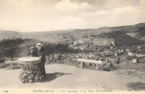 France chatel Guyon table d'orientation