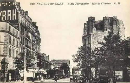 France Neuilly sur Seine place Parmentier rue de Chartres