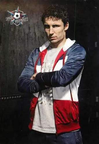 Stars of football pictorial card printed signature #39 Mark Van Bommel