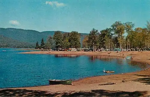 Canada Lac Munroe Parc du Mont Tremblant