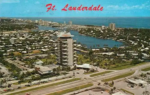 USA Fort Lauderdale FL panoramic view