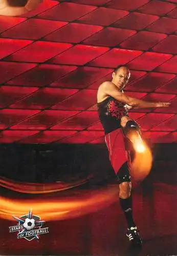 Stars of football pictorial card printed signature 36 Arjen Robben the artist