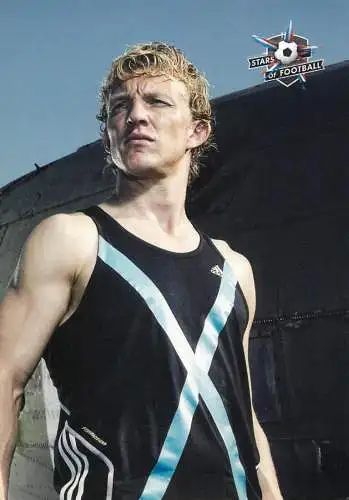 Stars of football pictorial card printed signature 55 Dirk Catch me if you can Kuyt