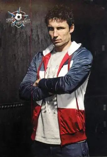 Stars of football pictorial card printed signature #39 Mark van Bommel