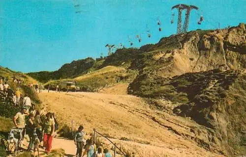 England Alum Bay - the Chairlift