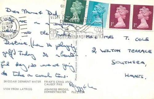 England Keswick Cumberland different views