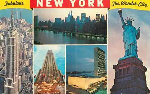 USA New York City NY multi view