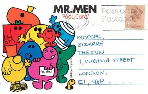 United Kingdom Advertising Mr. men 1987