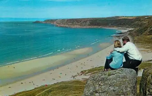 United Kingdom England Cornwall Whitesands beach cafe