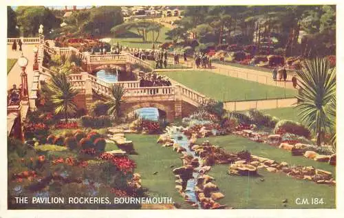 United Kingdom England Bournemouth the pavilion rockeries