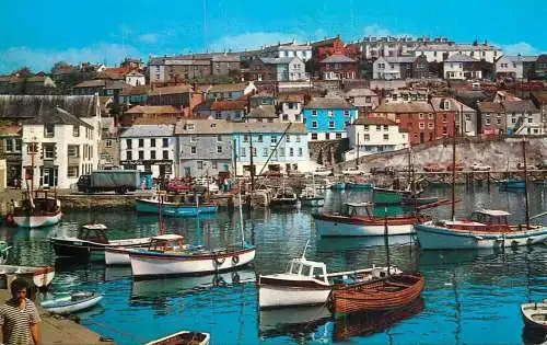 United Kingdom England Mevagissey inner harbour