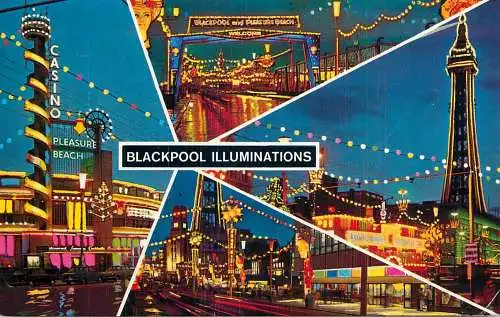 United Kingdom England Blackpool illuminations