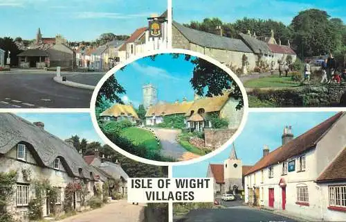 United Kingdom England Isle of Wight villages