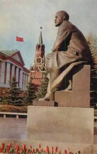 Russia Moscow Lenin statue monument