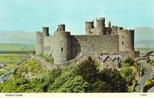 United Kingdom Wales Harlech castle