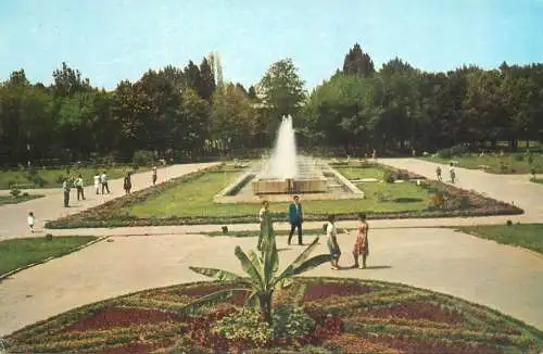 Romania Bacau vedere din parc
