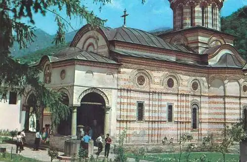 Romania Biserica manastirii Cozia sec XIV