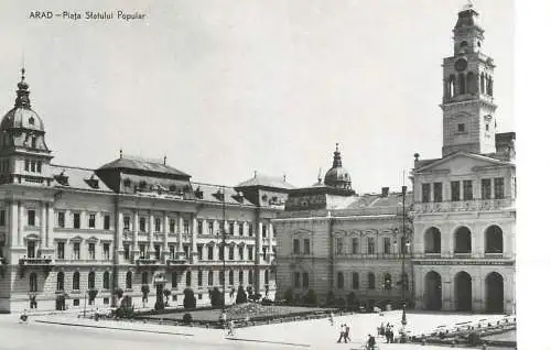 Romania Arad Piata Sfatului popular