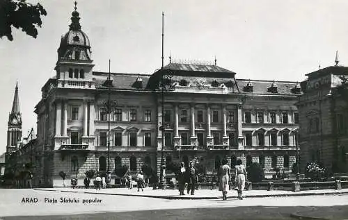 Romania Arad Piata Sfatului popular