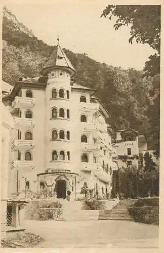 Romania Baile Herculane sanatoriul balnear