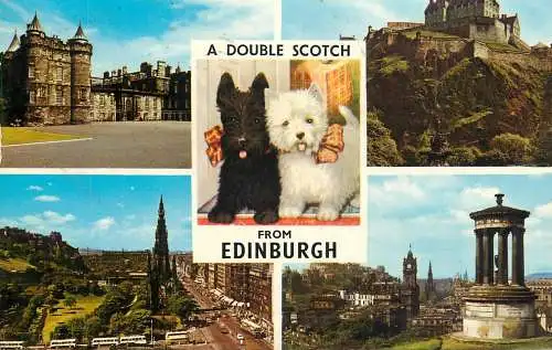 United Kingdom Scotland Edinburgh double scotch