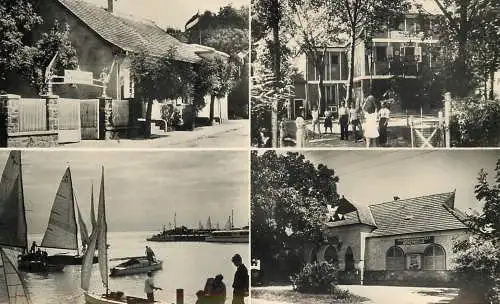 Hungary Balatonszarszoi reszletek sail boat ship