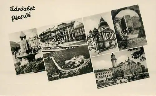 Hungary udvozlet Pecsrol