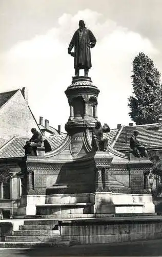 Hungary Pecs Szolnay szobor