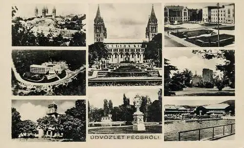 Hungary Udvozlet Pecsrol