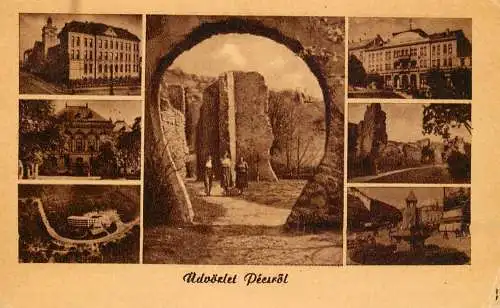 Hungary Udvozlet Pecsrol