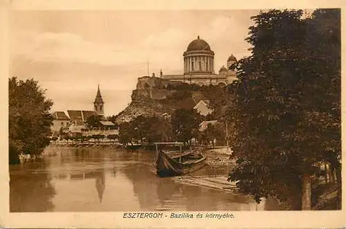 Hungary Esztergom bazilika es kornyeke