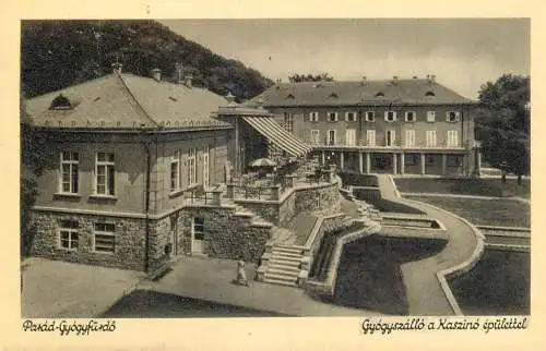 Hungary Parad Gyogyfurdo a kaszino epulettel