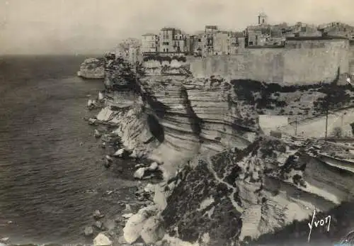 France Corse Bonifacio la falaise