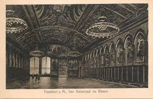 Germany Frankfurt a. Main de kaisersaal im Romer