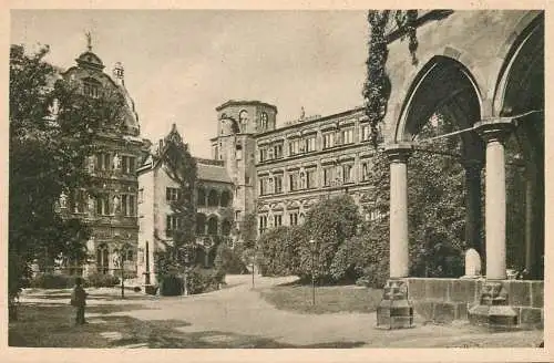 Germany Heielberg der Schlosshof