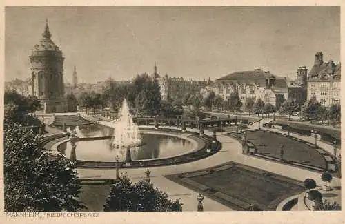 Germany Mannheim Friedrichsplatz