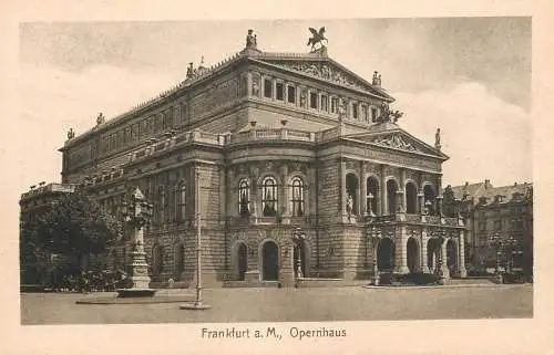 Germany Frankfurt a. Main Opernhaus