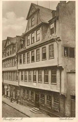 Germany Frankfurt a. Main Goethehaus