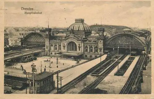 Germany Dresden Hauptbahnhof