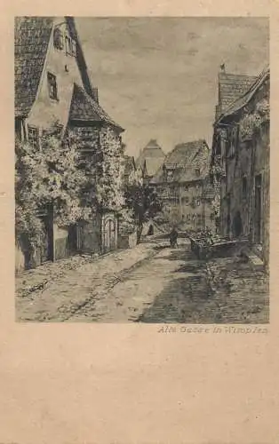 Germany Alte Gasse im Wimplen
