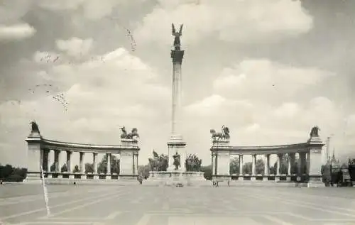 Hungary Budapest Milleniumi emlekmu