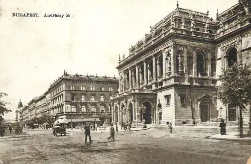 Hungary Budapest Andrassy ut