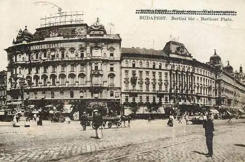 Hungary Budapest Berlini ter