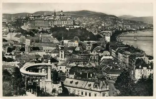 Hungary Budapest mount St. Gellert view