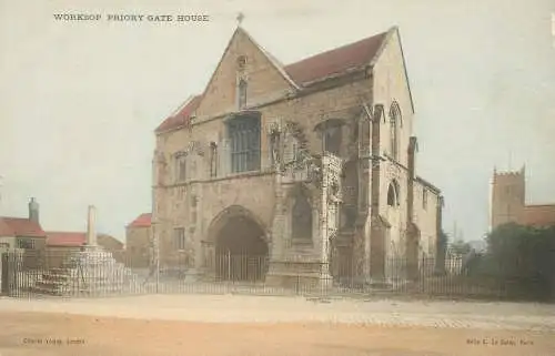 United Kingdom England Worksop priory gate