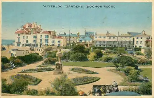 United Kingdom England Bognor Regis Waterloo gardens