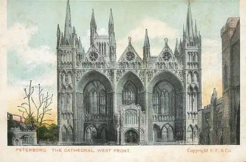 United Kingdom England Peterborough cathedral