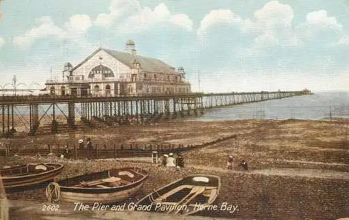 United Kingdom England Herne Bay the pier and grand pavilion